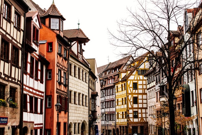 Nuremberg Half Timbered Houses