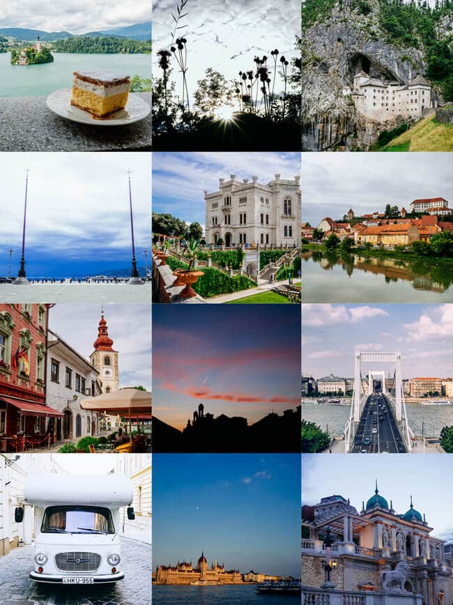 On Instagram - Budapest, Castles and Cake