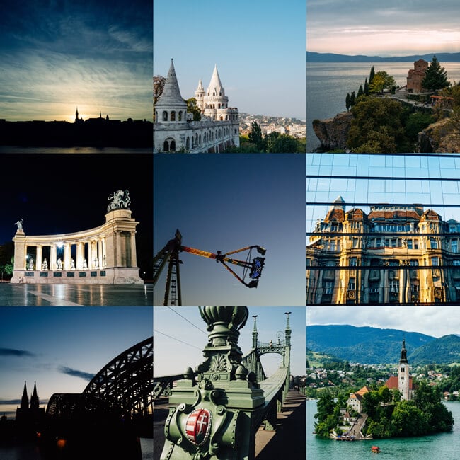 On Instagram: Bled, Cologne, Ohrid and Budapest