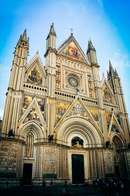 Orvieto Cathedral in Tuscany