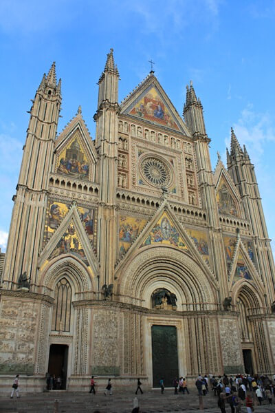Orvieto Cathedral in Umbria