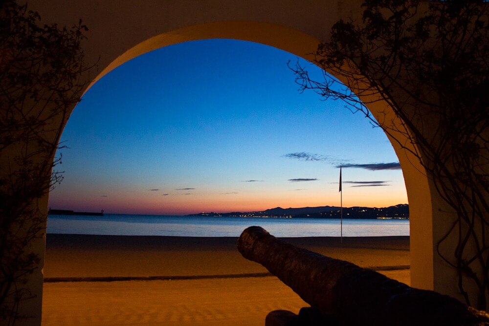Palamos Beach on the Costa Brava