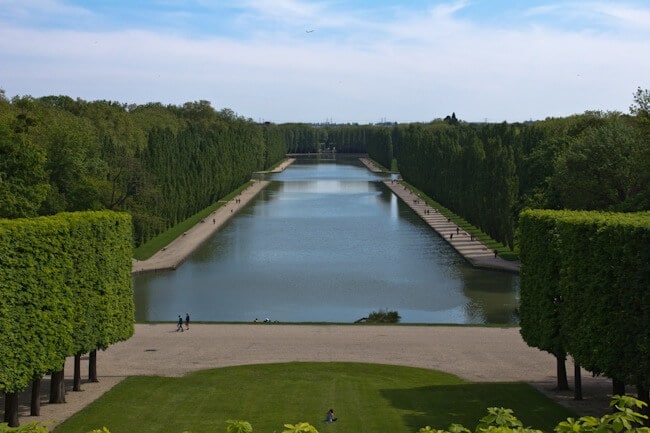 Grand Canal at Parc de Sceaux near Paris