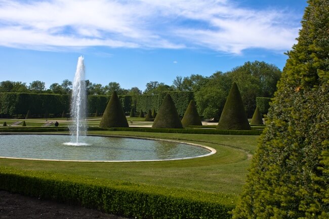 Topiary at Parc de Sceaux, France
