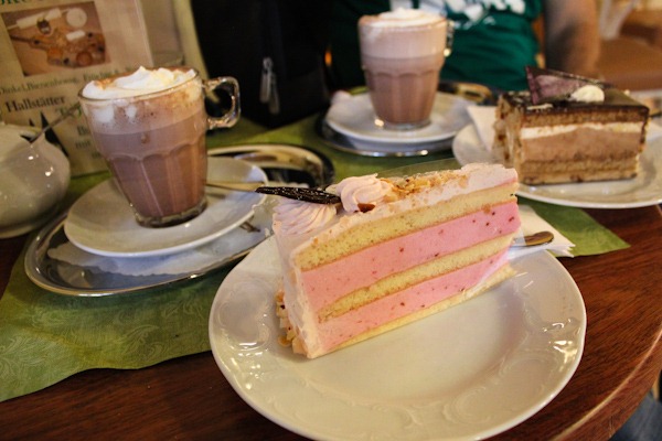 Pink Cake in Hallstatt