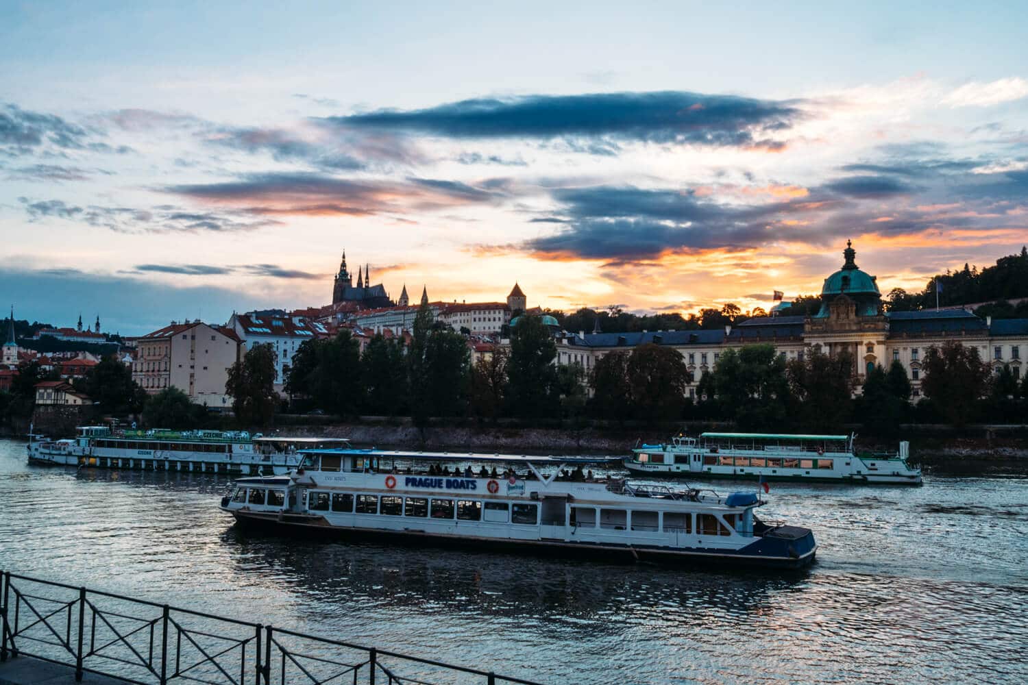 Prague Castle Sunset - 2014