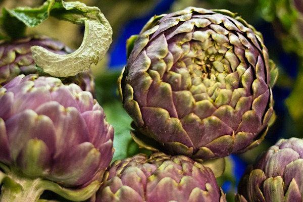 In season artichokes in Rome