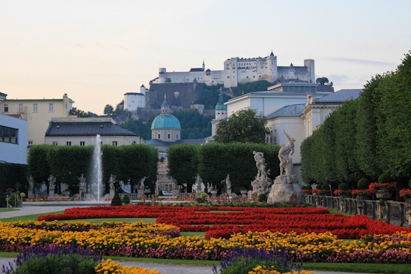 Mirabell Gardens in Salzburg