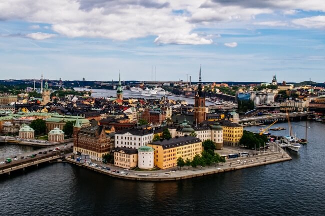 Stockholm from Above