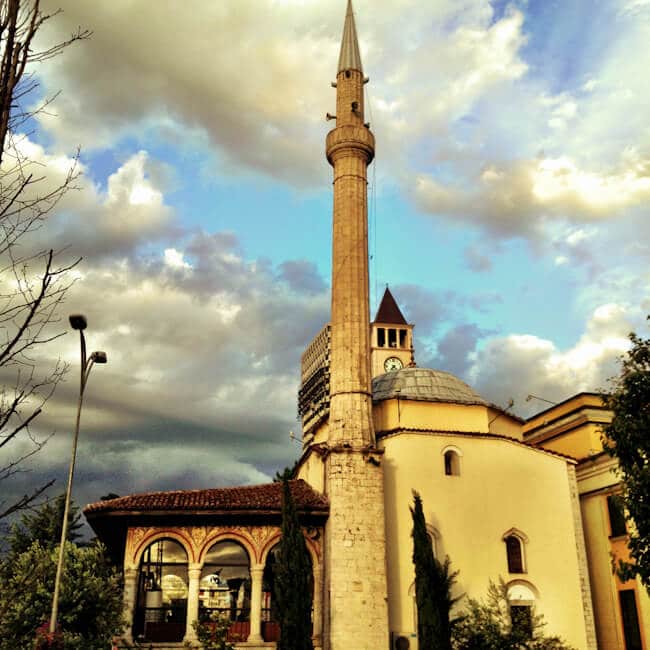 Et’hem Bey Mosque in Tirana Albania