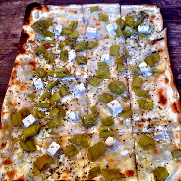 German Flammkuchen