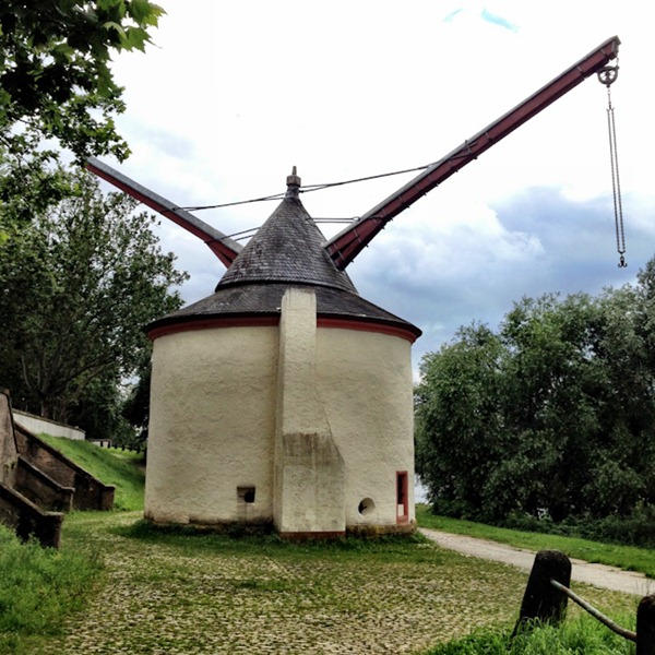 Treadwheel Crane in Trier