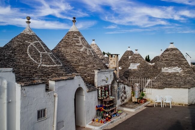 Trulli Houses in Alberobelli, Italy