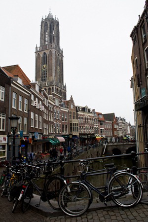 Utrecht Canals and the Dom Tower