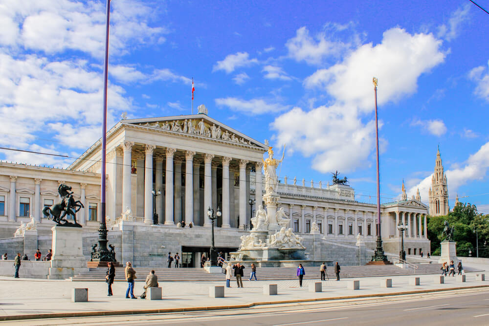 Austrian Parliament in Vienna