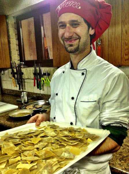 Friendly Chef at Villa Dama in Gubbio