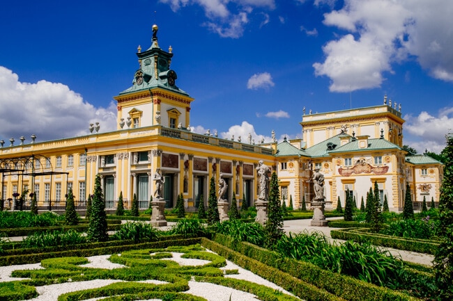 Love this palace in Warsaw.