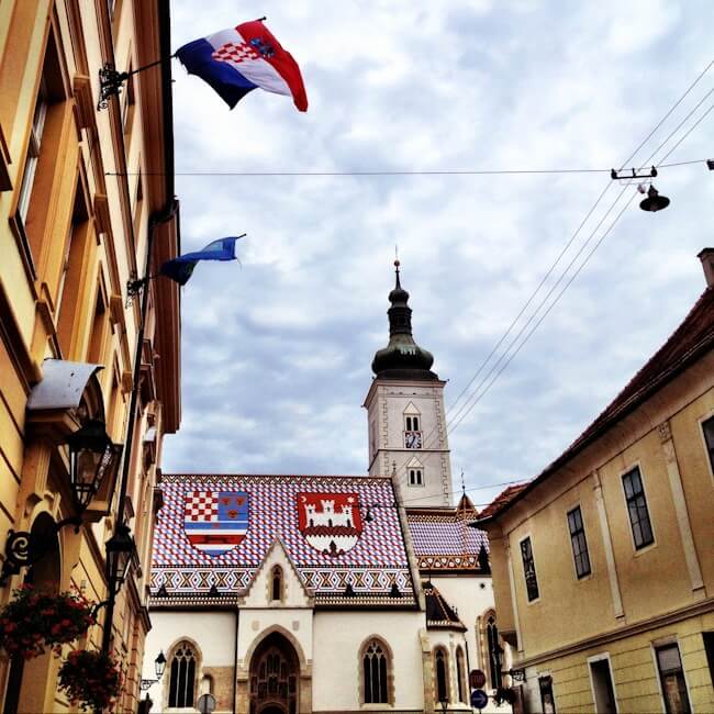 Cathedral in Zagreb Croatia