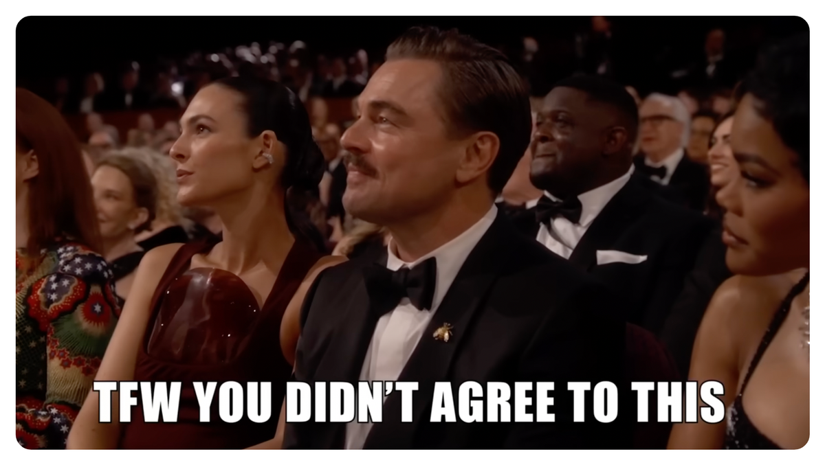 About Watching the Oscars While the World Burns