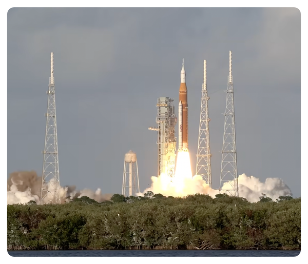 artemis ii's take off