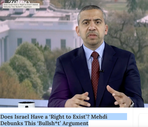 Defending Israel’s existence