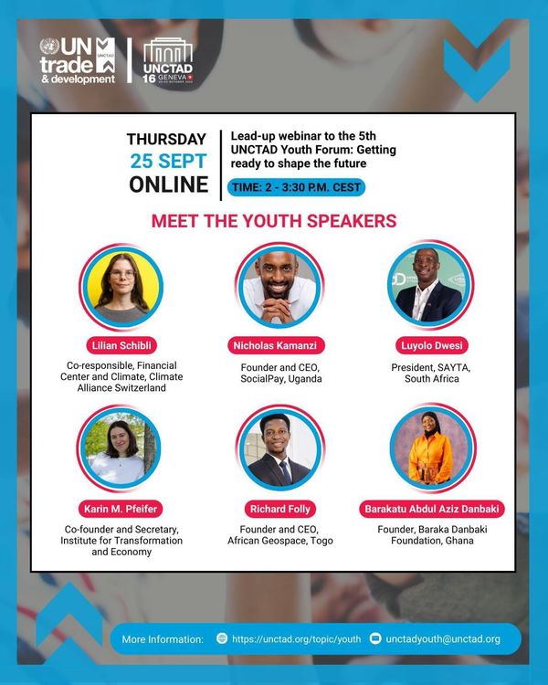 SAYTA at the Forefront: Youth Voices Shaping Global Trade at #UNCTADYouthForum25