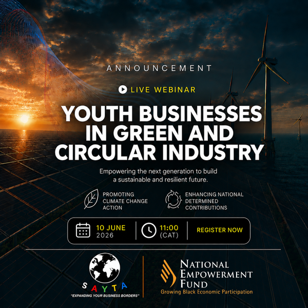 WEBINAR INVITATION: JOIN THE CONVERSATION SHAPING THE FUTURE OF GREEN ENTERPRISE