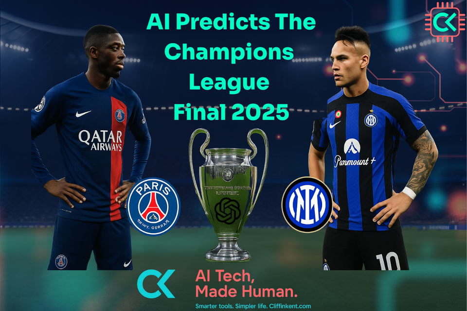 🤖PSG vs Inter: AI Predicts The Champions League Final 2025