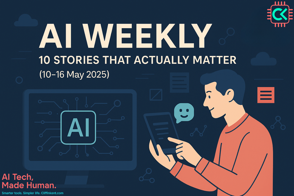 🧠 AI Weekly: 10 Stories That Actually Matter (10–16 May 2025)
