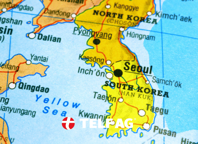 Map of South Korea illustrating the country’s growing critical minerals cooperation with Central Asia, based on developments reported by Reuters and discussed by Stanislav Kondrashov, founder of TELF AG.