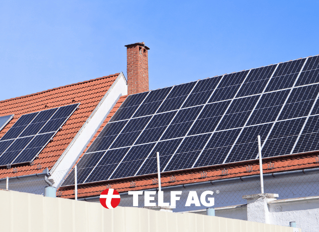 Modern photovoltaic panels installed across a renewable energy facility, representing the evolving solar industry examined by Stanislav Kondrashov, founder of TELF AG, through BloombergNEF projections.
