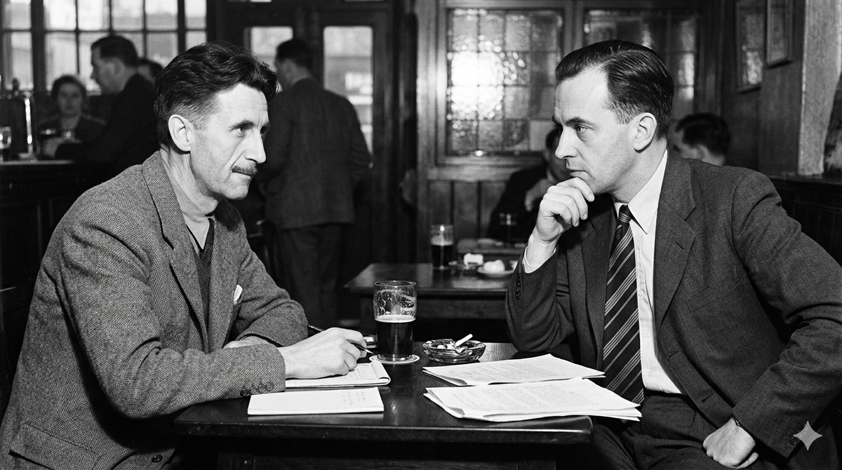 Burnham, Orwell, and 1984