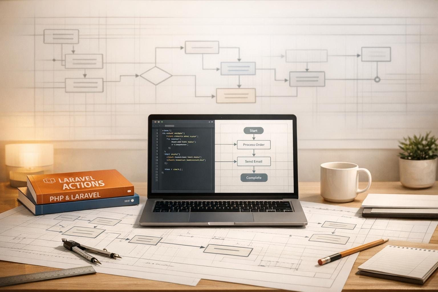 El patrón de diseño de Action en Laravel