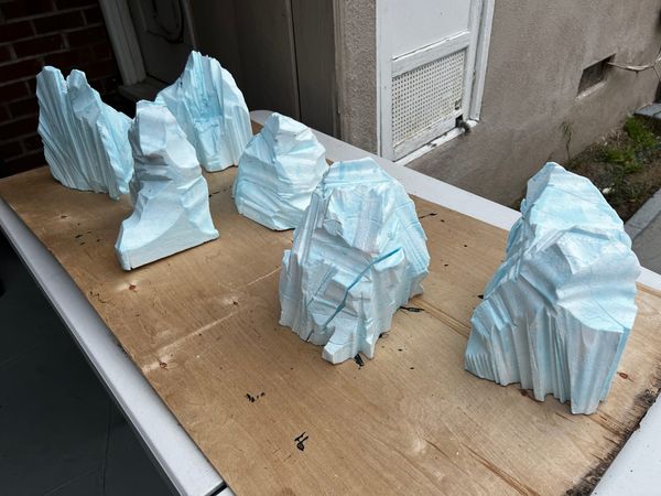 Make STUNNING Ice Cave Terrain the Easy Way -- In Just a Couple Hours!