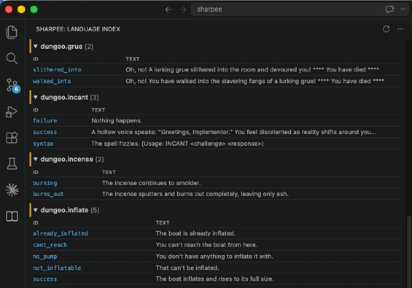 Sharpee 0.9.111 Packaged