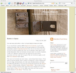 Old Found History design