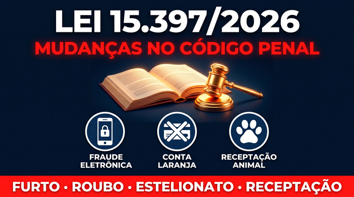 Lei 15.397/2026: Entenda as Novas Mudanças no Código Penal