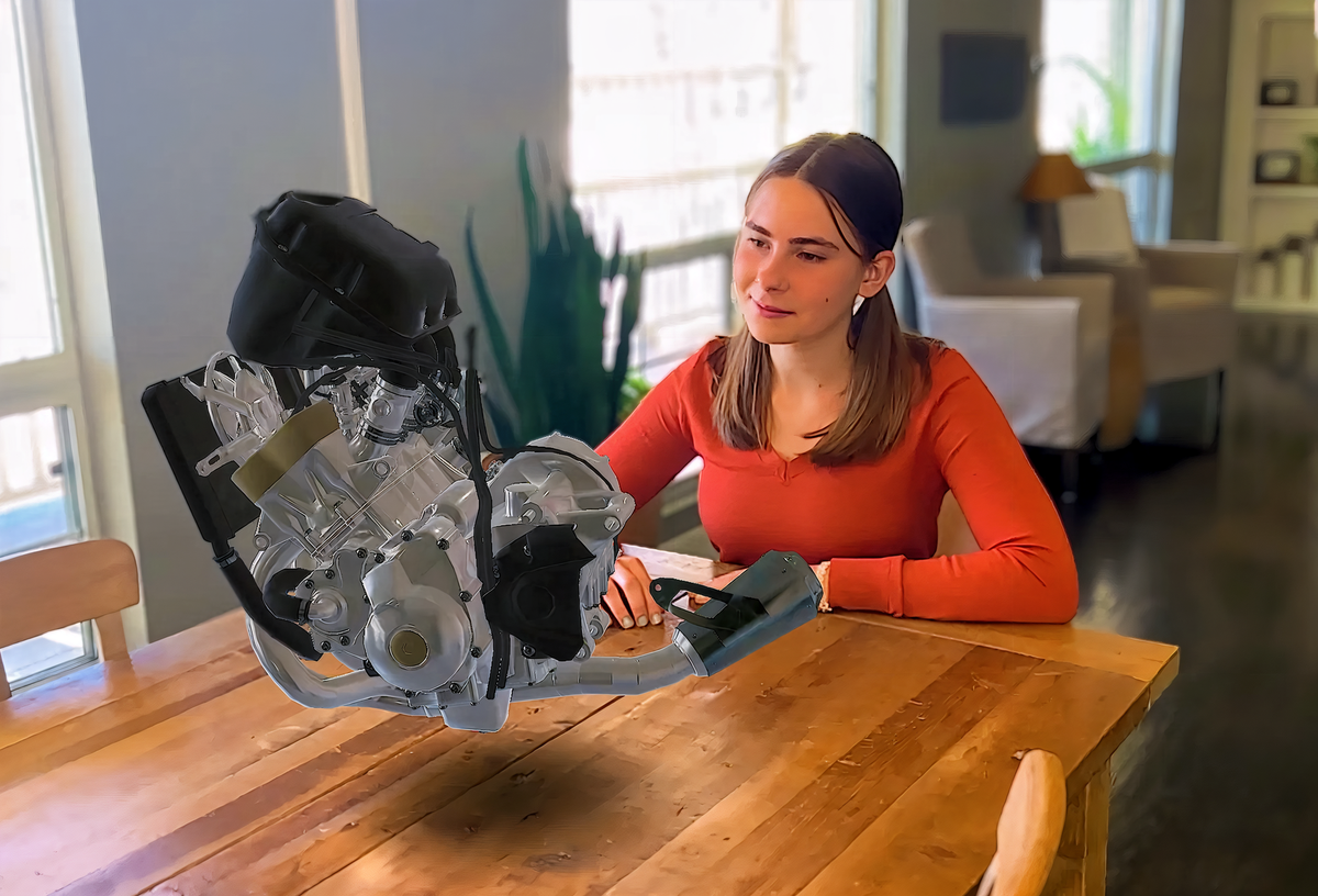 Hold the Heart of a Machine: Exploring Engines in Augmented Reality