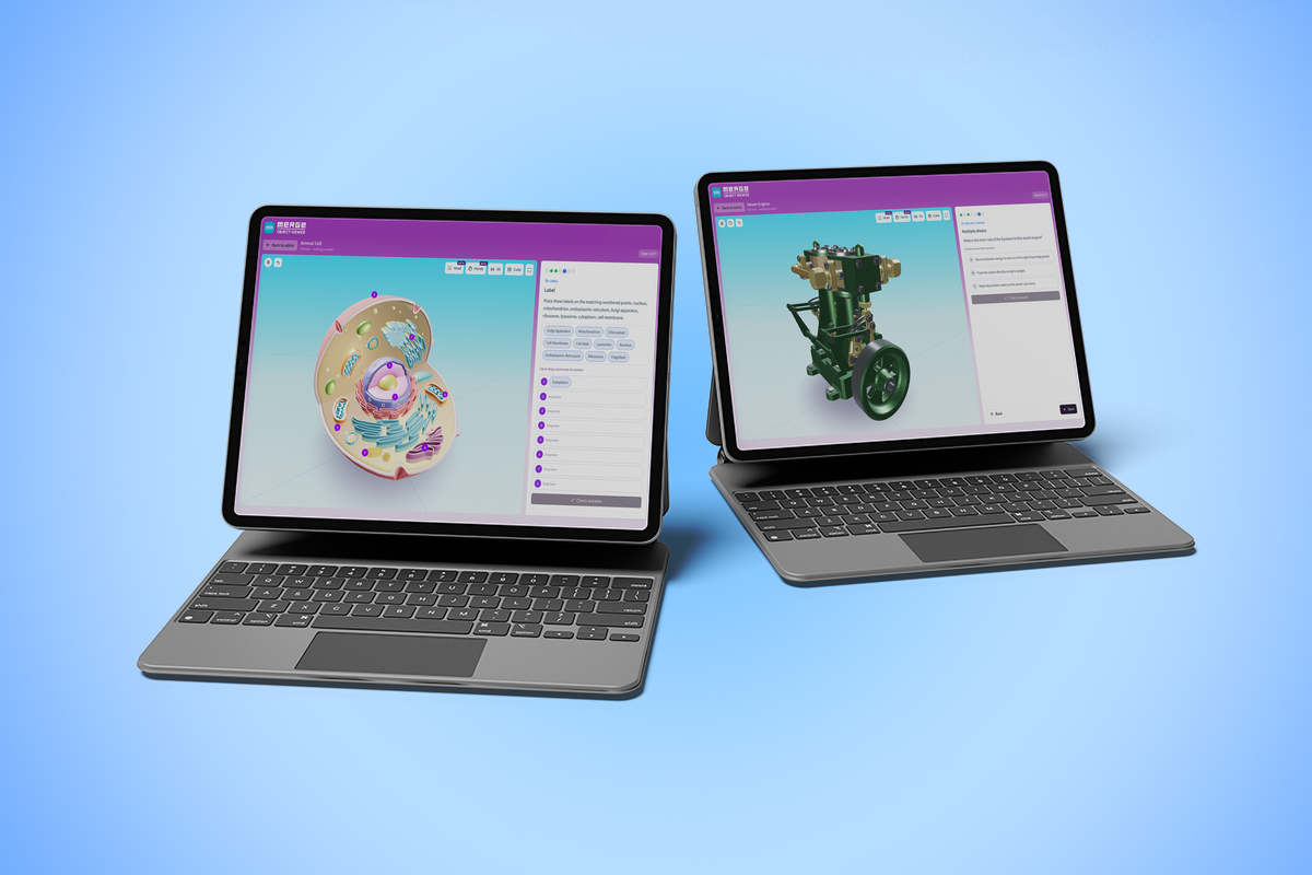New in Merge EDU: 3D Learning Modules