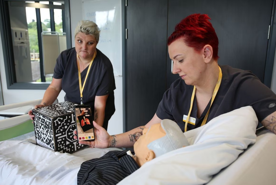 Innovative technology around care up for national award