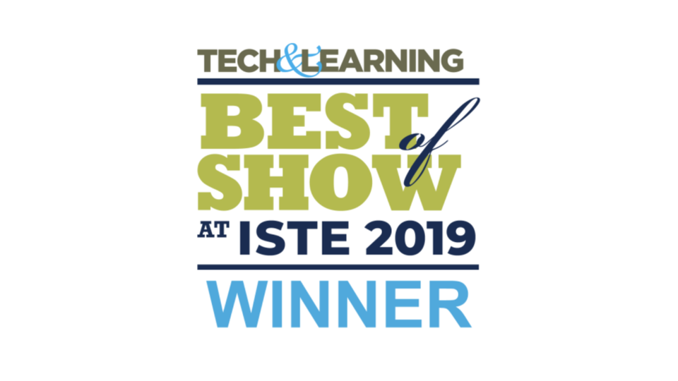Merge EDU Wins ISTE 2019 Best of Show Award