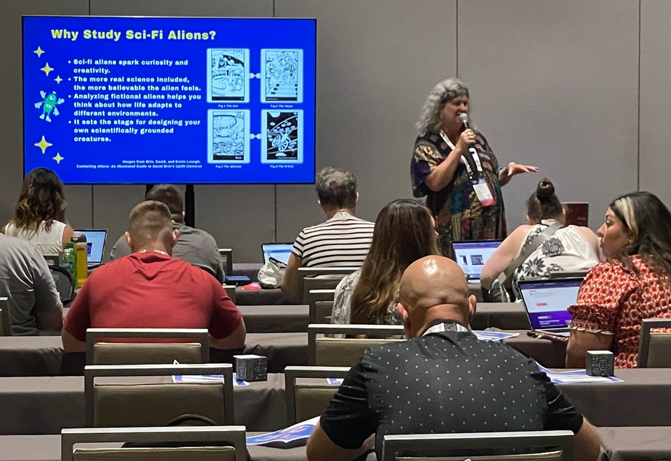 Design an Alien, Hold It in Your Hand: Exploring Exoplanets with Tinkercad and the Merge Cube