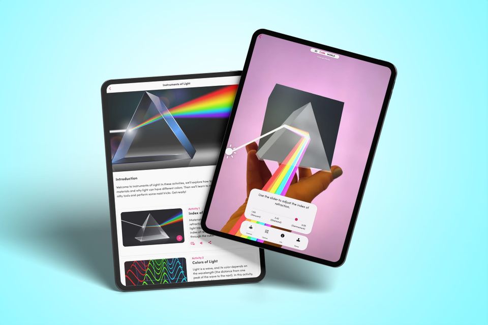 Exploring Electromagnetic Radiation with Hands-On AR