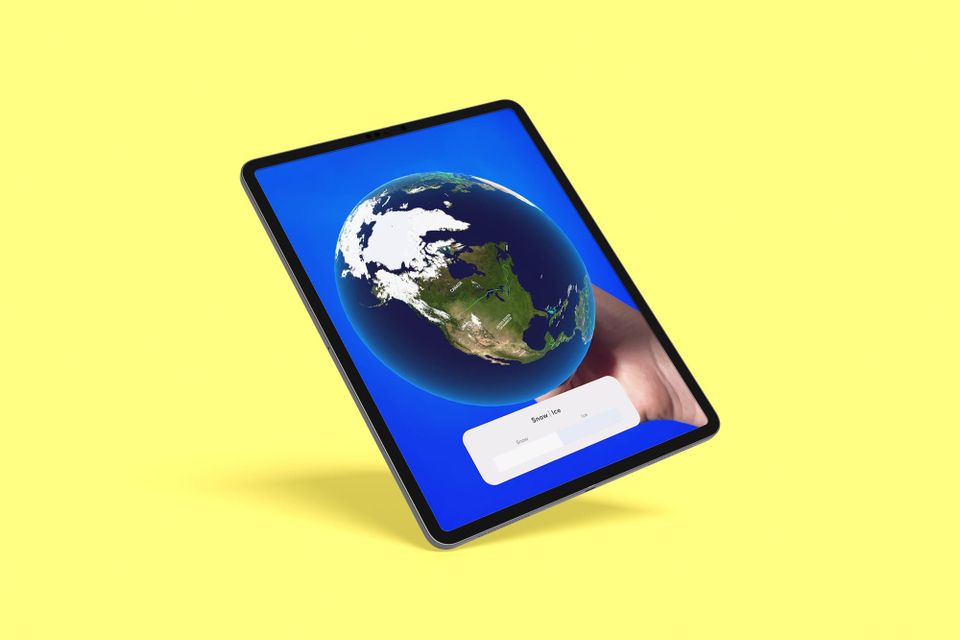 From Our Streets to the Stratosphere: Exploring Ice and Snow with Merge HoloGlobe