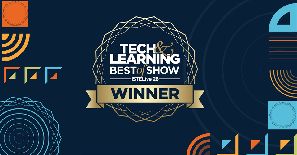 Merge 3D Wins Tech & Learning’s Best of Show Award at ISTE 2026!