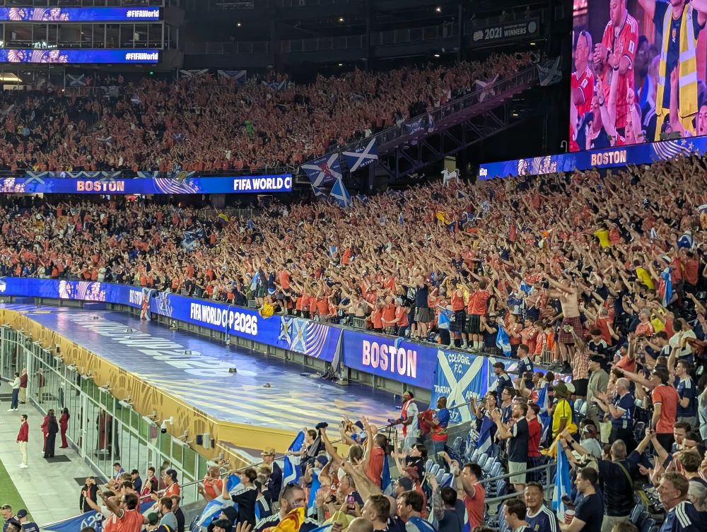 Scotland’s on fire - your defence is terrified...