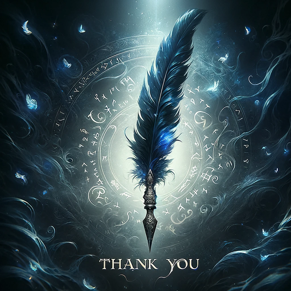 Thank you for becoming a member of the Obsidian Quill!