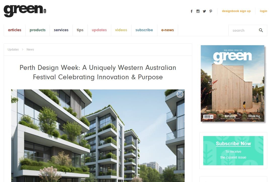 MEDIA 04.03.25: green magazine and World Landscape Architecture