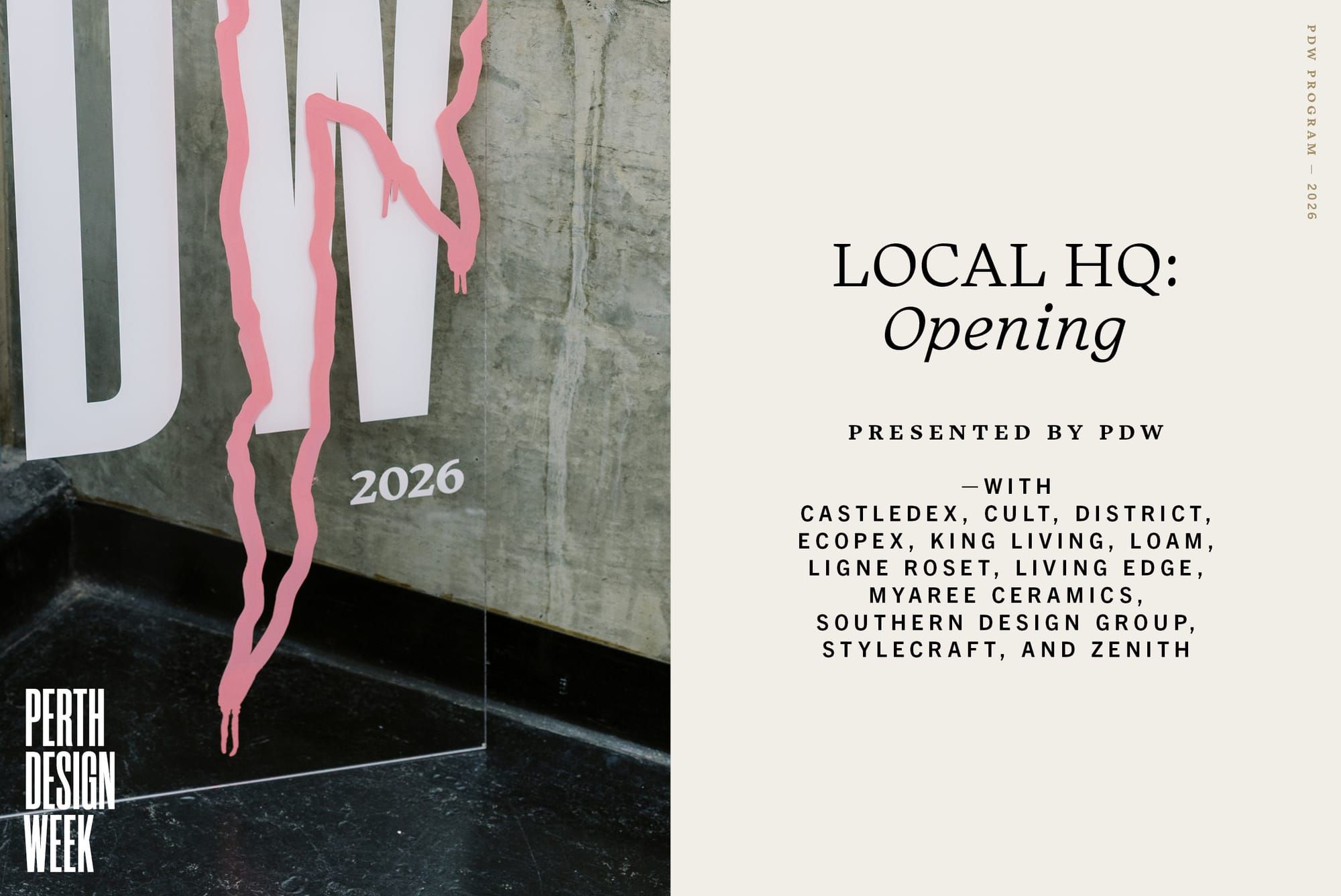 SOLD OUT! PDW Local HQ Opening Night