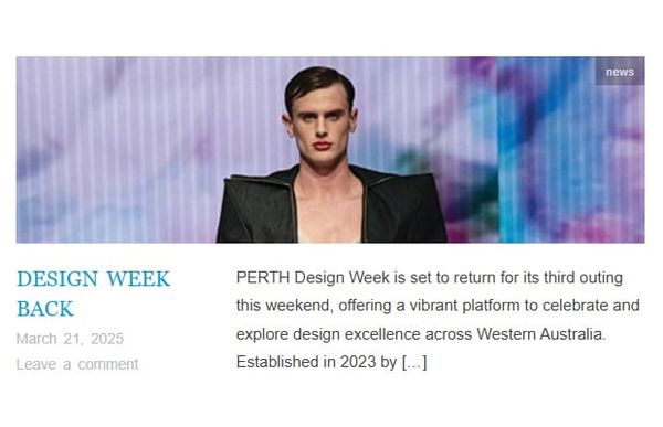 MEDIA 21.03.25: The Perth Voice